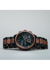 Holzkern; Reloj de Madera Scattered (Mármol/koa), Hombre, Madera natural