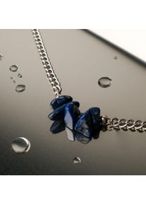 Holzkern Naszyjnik Damskie srebrny i Lapis lazuli