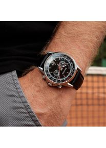 Holzkern; Wood Watch Snooker (Marble/Silver), Men, Natural wood