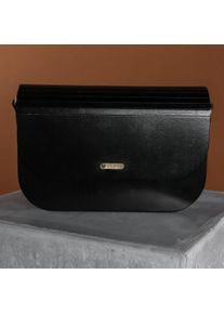 Holzkern Borsa Uniqase Ivay Acero Nero Borsa a Tracolla