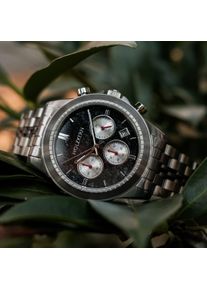 Holzkern; Wood Watch Belltown (Jasper/Silver), Men, Natural wood