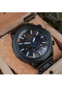 Holzkern; Wood Watch Hippo (Maple/Black), Men, Natural wood