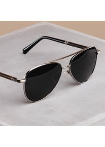 Holzkern zonnebril The Badass I (Leadwood/Antiek Zilver)