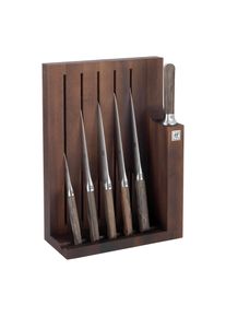 Zwilling 1731 7-pcs, Set de blocs couteaux, Brun