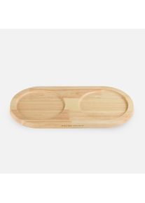 Duo wooden bowl mat