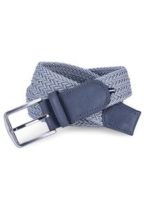 Eurex By Brax Stretch-Gürtel mit Flechtmuster, Hellgrau, 125