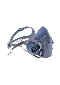 3M 7500 Series Half-Type Respirator Mask, Size Medium, Hypoallergenic - 7523M