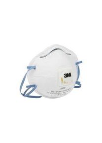 3M 8000 Series Disposable Face Mask for General Purpose Protection, FFP2, Valved, Moulded, 10 per Package - 3M 8822