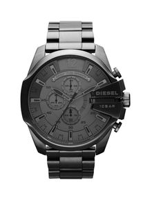 Diesel Heren Analoog horloge 'Mega Chief' donkergrijs One Size