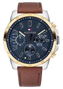 Tommy Hilfiger Heren Analoog horloge bruin One Size