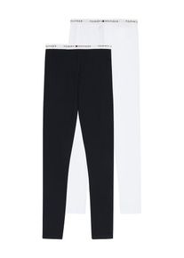 Tommy Hilfiger Leggings rood / zwart / wit 134