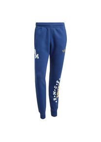 adidas originals Heren Broek 'Real Madrid VRCT' donkerblauw / geel / wit 40-42
