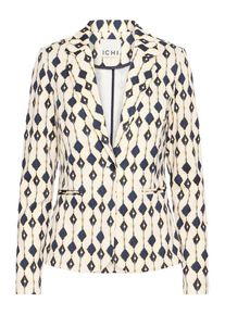 Ichi Dames Blazers ' IHKATE PRINT ' donkerblauw 38