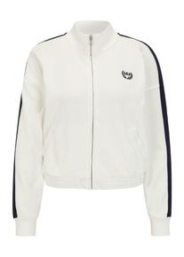 GAP Petite Dames Sweatvest zwart / wit XS