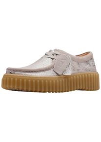 Clarks Dames Veterschoen zilver 36