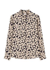 Seidensticker Bluse Damen beige / dunkelblau Größe 5XL