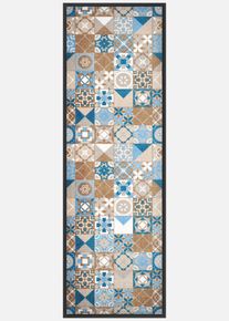 Zerbino effetto piastrelle - Blu - Taglia 38x59 cm - bonprix