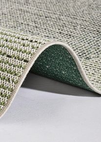 Tappeto da interno ed esterno con motivo melange - Verde - Taglia 60x110 cm - bonprix