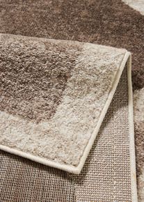 Tappeto in fantasia grafica - Marrone - Taglia 60x110 cm - bonprix