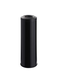 Poubelle anti-feu 30l acier | noir