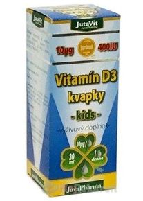 JutaVit Vitamín D3 kvapky - kids 30ml