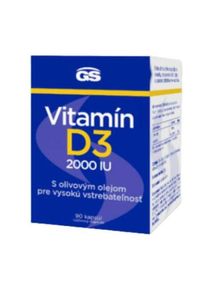 GS Vitamín D3 2000 IU 90cps