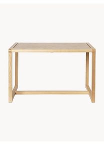 Ferm Living Kids Stolik dziecięcy z drewna Little Architect Beżowy Drewno, Lite drewno S 76 x G 55 cm