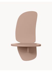 Ferm Living Kids Półka ścienna z drewna Pilu Pudrowy róż Drewno S 22 x W 40 cm