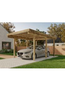 Alpholz Enkele Carport Sardinië