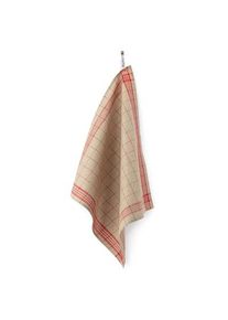 Leinenweberei Vieböck Geschirrtuch Mühlviertler Leinen Rot