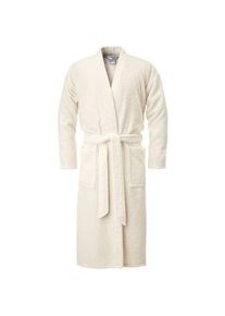 Manufactum Unisex-Bademantel Naturwei&szlig; S