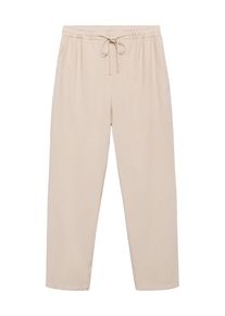 Mango Dames Broek 'FLUIDO' beige 32