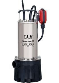 TIP Tauchdruckpumpe »DRAIN 6000/36« in schwarz