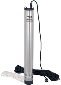 TIP Tiefbrunnenpumpe »AJ 4 Plus 100/57 AUT« in schwarz