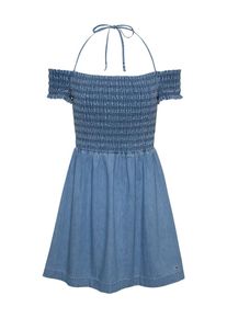 Tommy Jeans Sommerkleid Damen blue denim Größe 32