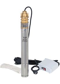 TIP Tiefbrunnenpumpe »MSC 3/3 M« in schwarz