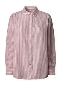 Pepe Jeans Dames Blouse 'DREAM' fuchsia / offwhite XS