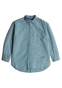 G-Star Raw G-STAR Button Up Shirt 'Long Pocket' Damen blue denim Größe L