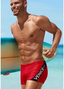 Venice Beach Boxer-Badehose, mit Logo-Schriftzug