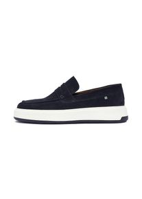 Derimod Slipper Herren blau Größe 40 Unifarben