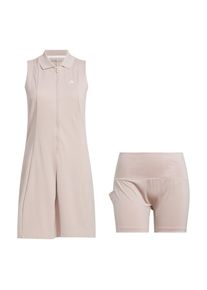 adidas Performance Sportkleid 'Go-To' Damen kitt / weiß Größe XS