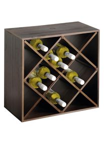 Kesper 69244 Bortartó állvány sötét pácolt , 50 x50 x 25 cm