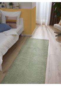 benuta Nest Chodnik Soda jasnozielony 80x240 cm Uni