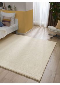 benuta Nest Nukka matto Soda Valkoinen 80x150 cm Weiß Uni