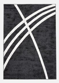 Vloerkleed met modern patroon - grijs - maat 160x230 cm - bonprix