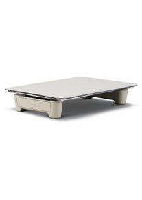 Abien Magic Elektrogrill Grillplatte Tischgrill 950 Watt weiß