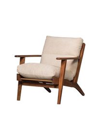 BePureHome Sessel »Housten« - 71x71x86cm - Akazienholz