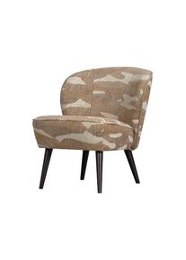 Tchibo - Woood Sessel »Sara« naturel melange - 59x70x71cm - beige - Holz / Schaumstoff / Birkenholz