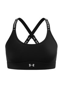 Under Armour Sport-BH 'Infinity' Damen schwarz / weiß Größe L