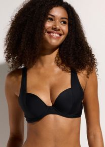 Bügel Bikini Oberteil - schwarz - Größe 100B - bonprix